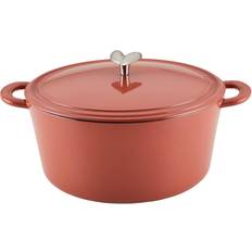 Cookware Ayesha Curry Enamelled Cast Iron Quart Dutch with lid