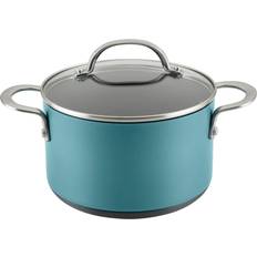 Anolon Achieve Hard Anodized 4-qt. Saucepot med lokk