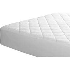 Cotton Mattress Covers Sleep & Beyond myProtector Wool Protector Mattress Cover White, Natural