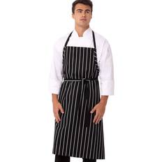 Chef Works A100-BCS English Apron Black, White
