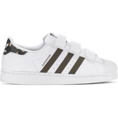 adidas Kid's Superstar - Cloud White/Olive Strata/Cloud White