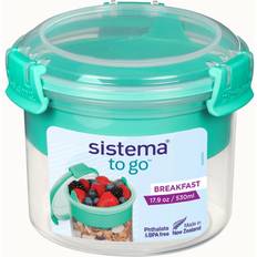 Sistema Breakfast To Go Minty Teal Matlåda 0.53L