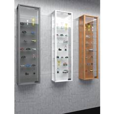 VCM Wandvitrine Hängevitrine Glasvitrine Lagerschrank