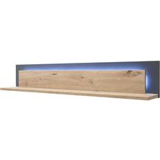 Brown Coat Hooks Livetastic WANDBOARD Anthrazit Kleiderhaken