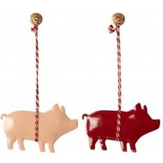 Maileg Christmas Decorations Maileg Pig Christmas Tree Ornament 2pcs