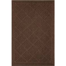 Solid Colors Entrance Mats Mohawk Home Parquet Impressions Brown, Copper