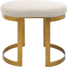 Gold Bar Stools Uttermost Infinity Satin Bar Stool