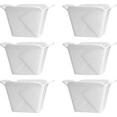 Melamina Juegos de Vajilla Fortessa Street Eats Take Out Container Set of 6 Juego de Vajilla