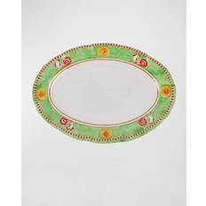 Melamina Fuentes de servicio Vietri Melamine Campagna Oval Platter Fuente de servicio