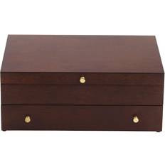 Lenox Mahogany Flatware Chest Juego de cubiertos