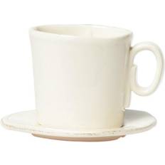 Dishwasher Safe Saucer Plates Vietri Lastra Collection Espresso Cup Saucer Plate