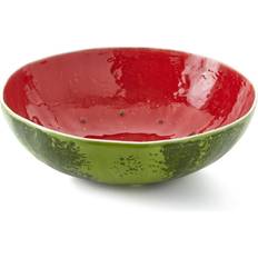 Rouge Saladiers Bordallo Pinheiro Tableware 'Melancia' salad Salatskål