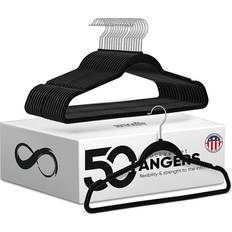 SereneLife Non-Slip Velvet Hangers Set 50-Pack Hanger