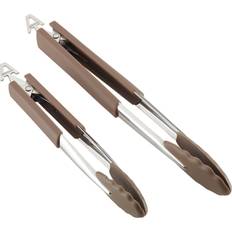 Pinces à glace Anolon SureGrip Locking Tongs Set Bronze Pince à glace