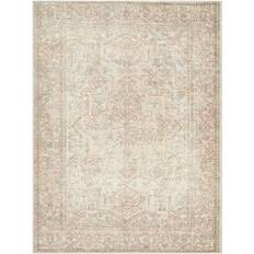 Brown and orange rug Surya Area Rug Brown, Orange, Pink