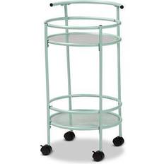 Metal 2-Tier Kitchen Cart