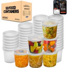SereneLife SQUATZ 50 Microwavable Food Container