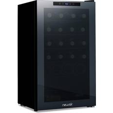 Double door fridge Luma Comfort Shadow Series Wine Stainless Steel, Black