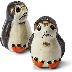 Con Manico Macinapepe Underground Toys Star Wars Porgs Salt & Pepper Shakers Ceramic Spice Macinapepe