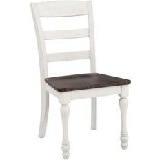 Coaster Madelyn Ladder Back Cocoa Kitchen Chair