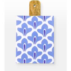 Blue Notice Boards Colors Sprout Mango Wood Small Rectangle Notice Board