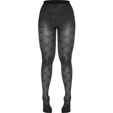 One Size Tights & Stay-Ups PrettyLittleThing Patterned Tights - Black