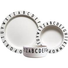 Design Letters Eat & Learn Plate Set Tritan