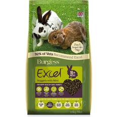 Burgess Excel Adult Rabbit Nuggets with Mint