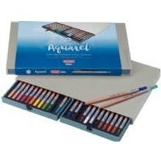 Blauw Kleurpotloden Royal Talens Bruynzeel Design Aquarelle Pencil Set 24/Pkg