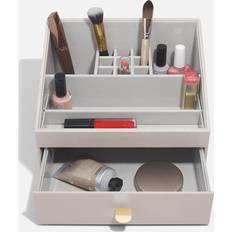 Organizadores de maquillaje Stackers Taupe Classic