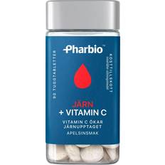 Pharbio Järn + Vitamin C 90 St