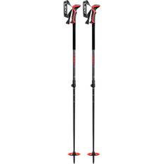 Bastones de senderismo Leki Haute Route 2 Negro Rojo Black