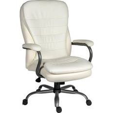 Teknik Goliath White Heavy Duty Executive Office Chair