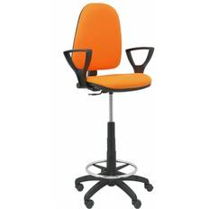 P&C Ayna Bali Accoudoirs Fixes Orange Tabouret de bar