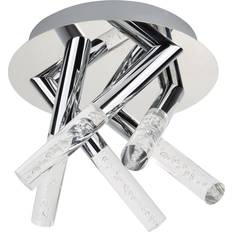 Akryl - Transparent Takplafonder Searchlight LED-taklampa Flush Bubbles Takplafond