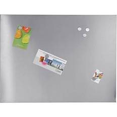Bacheche in vetro Zeller Lavagna Magnetica Per Note Inox + 3 Magneti 60x80 cm