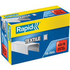 Agraffatrici e Graffette Rapid Super Strong Textile 43/6 Mm 10000 Pezzi