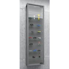 Regalbretter Vitrinen VCM Nordic Stano Maxi Gray Vitrine 33x113cm