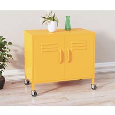 Jaune Armoires vidaXL De Rangement Jaune Moutarde 60 x 35 x 56 cm Armoire