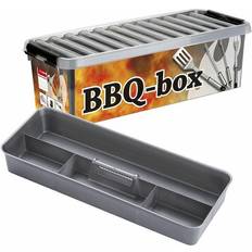 Scatole Affumicatore Sunware BBQ-Box Della Linea Q Con Inserto A Scomparti