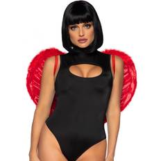 Leg Avenue Leg Avenue Trimmed Marabou Red Feather Wings