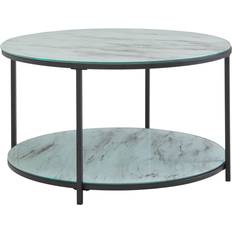 Marmor look bord Wohnling Marmor-Look 80 x 80 x 45 cm Sofabord