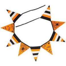 Halloween Garlands & Confetti Evergreen Halloween Pennant Multi-Color