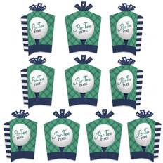 Green Table Decorations Par-Tee Time Golf Table Decor Party Fold & Flare Centerpieces 10 Ct Green Green