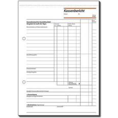 Kalender & Notizblöcke Sigel Kassenbericht Formularbuch KA515