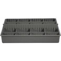 6 drawer tool box DURHAM MFG 124-95-EXL-IND Compartment Drawer Insert with 6 compartments