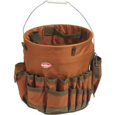 Tool Storage Bucket Boss Bucketeer Bucket Tool Organizer in Brown 10030