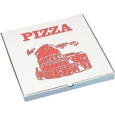 Wit Deegrollers Starpak Pizzadoos IEZZY 33cm x 33x3cm Vierkant