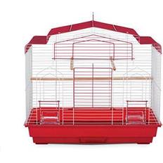 Prevue Pet Products Pet Products SP50041 Barn Style Bird Cage, Red/White