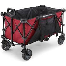 All terrain beach wagon GORILLA CARTS Carts 7 Cubic Feet Foldable Collapsible All Terrain Utility